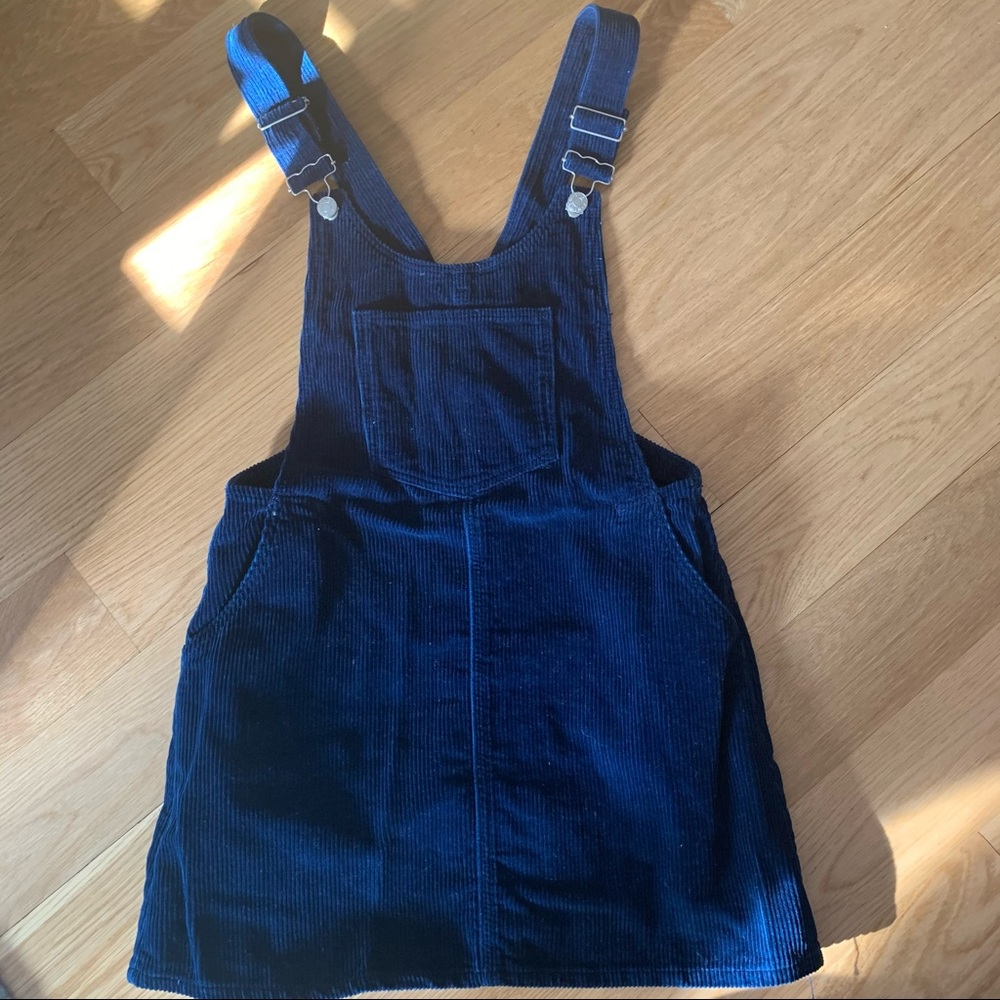 Corduroy Overall Skirt